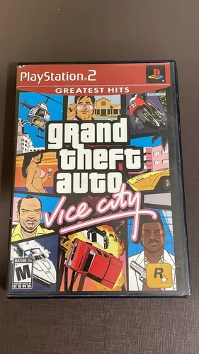 Jogo Grand Theft Auto Vice City GTA PS2 Usado - Meu Game Favorito