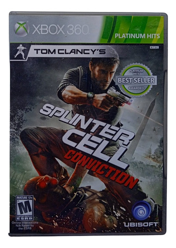Splinter Cell Conviction Xbox 360 Midia Fisica 