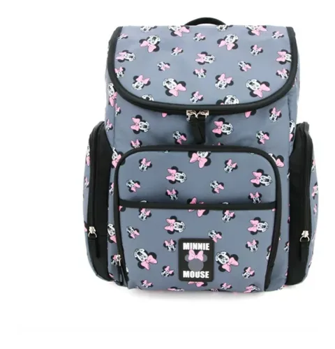 Pa alera Minnie Mouse Disney Mochila C Cambiador Pad sk Cuotas