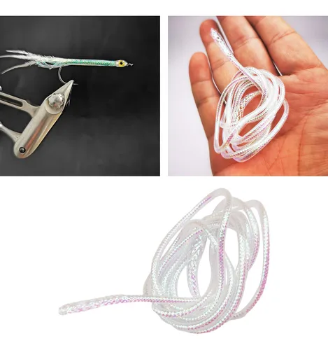 4 X 2-4pack 4m Mylar Braid Tubing Braided White 4 Pcs