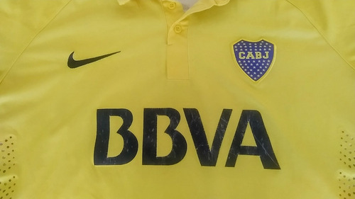 Camiseta De Boca Nike Bbva 2014/2015 (Usado)