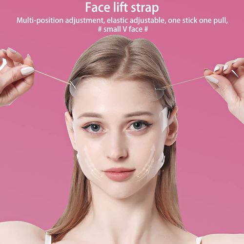 Face Lifting Tape, 20 Unidades De Cinta De Estiramiento