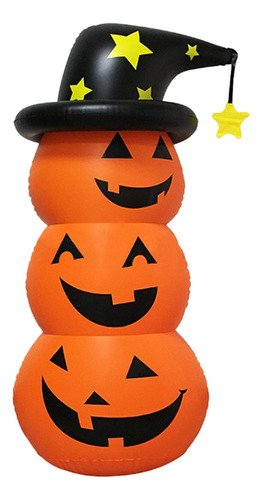 Ls Disfraz De Calabaza Inflable De Halloween Fuera De La