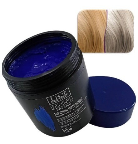 Imagem 2 de 5 de Hair Defense Lissé Máscara Matizadora 500gr