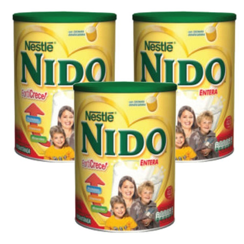 Pack 3 Tarros - Nido Entera Tarro 1600gr 