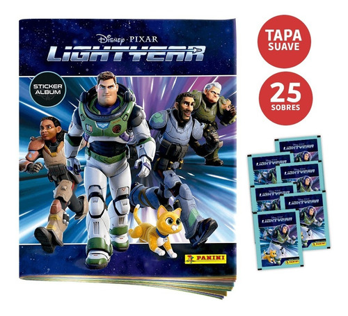 Album Lightyear - Disney Pixar + 25 Sobres + Envío