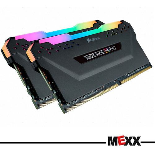 Corsair Vengeance RGB Pro CMW16GX4M2C3200C16 2 16 GB - Negro - RGB
