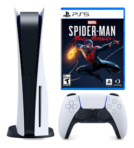 Consola Playstation 5 +  Spiderman Miles Morales Ps5