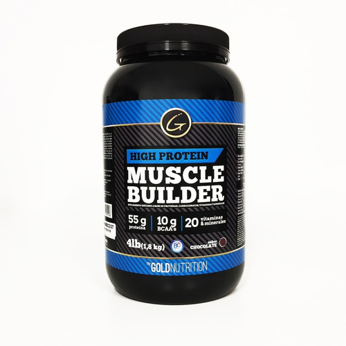 Muscle Builder 4 Lb - Gold Nutrition - Ganador Hiperproteico