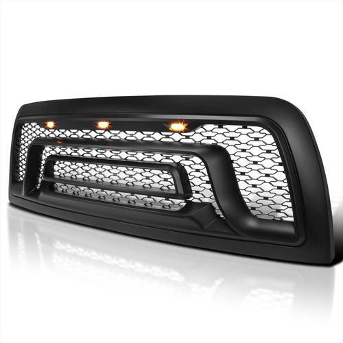 Spec-d Tuning Rejilla Delantera Estilo Rebel Luz Led Ambar