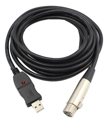 Imagen 2 de 7 de Cable De Micrófono Usb Cable De Conexión De Mic Cable De