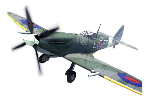Supermarine Spitfire Mk Ix Aeromodelismo Impreso En 3d