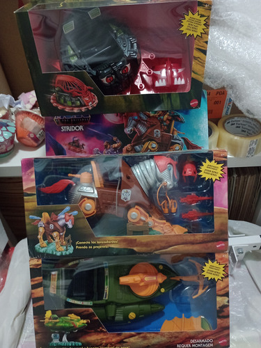 Wind Rider Patrulha Do Vento + Stridor +roton He Man Origins (Usado)