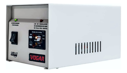 Regulador Electronico De Voltaje Vogar Lan-12 2kva 120v