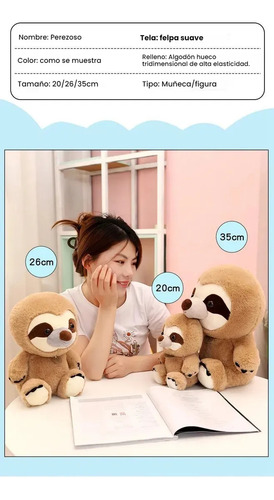 Muñeca De Peluche Sloth