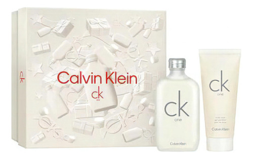 Kit Ck One Calvin Klein - Perfume Unissex 100ml + Body Wash