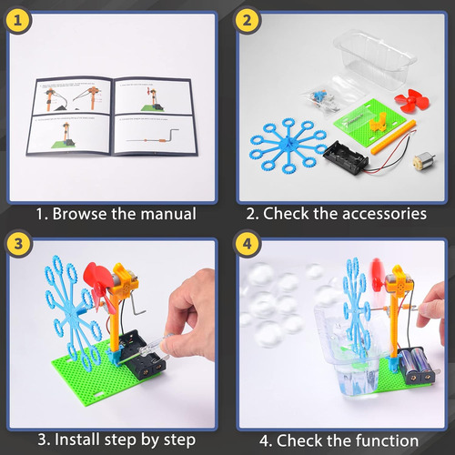 Kits De Ciência De Robótica Stem Para Crianças De 8 A 12 ...