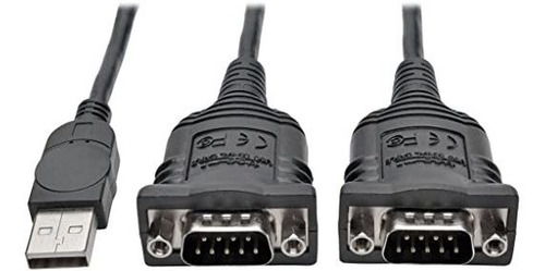 Tripp Lite Cable Adaptador De Serie Ftdi, 2 Puertos Usb A D.