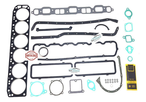 Jogo Juntas Motor Opala 4.1 6cc Caravan Até 89 Gasolina