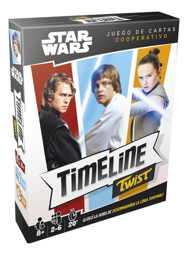 Timeline Twist  Star Wars Juego De Cartas Español