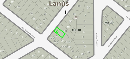 Terreno En Venta - 162mts2 - Lanús