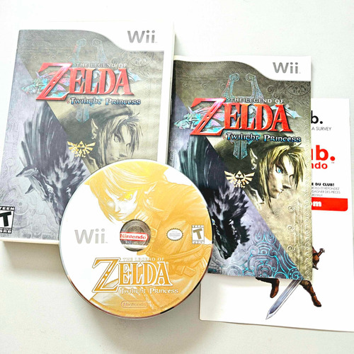 The Legend Of Zelda Twilight Princess Original Nintendo Wii