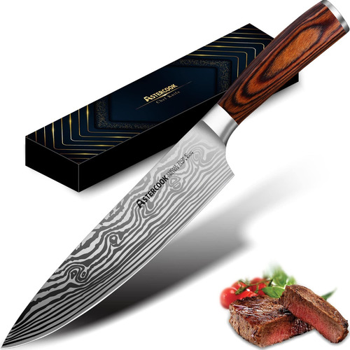 Cuchillo De Cocina Profesional Para Carne Acero Inoxidable