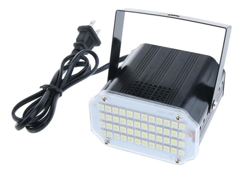 Nohle Luz Estroboscópica, Led Party Color Blanco 48leds