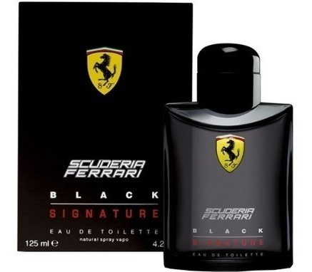 Perfume Scuderia Ferrari Black Signature X125