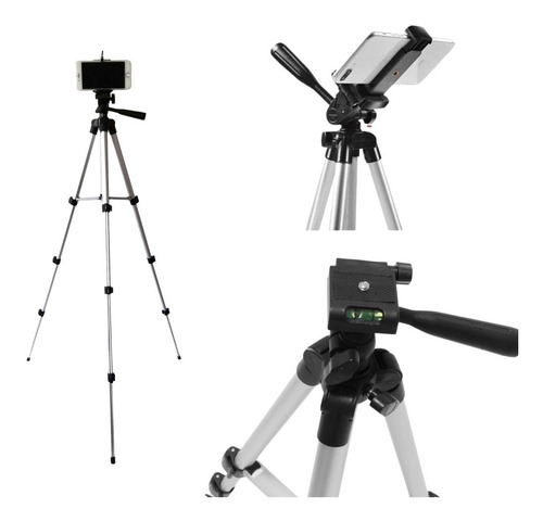 Imagen 2 de 4 de Tripode Ajustable Para Celular Camara Con Nivelador