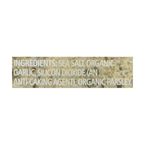 Simplemente Orgánica Sal De Ajo Orgánico Certificado, 4,7 On