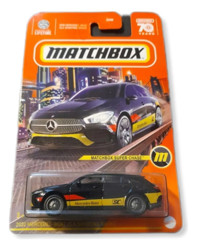 Matchbox Especial Super Chase Mercedes Benz Llantas De Goma 