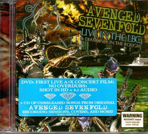 Avenged Sevenfold Live In The Lbc Dvd Cd Novo Lacrado Raro