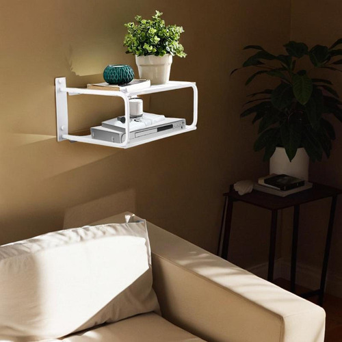 Estante De Proyector De 2 Capas Para El Estante De Pared