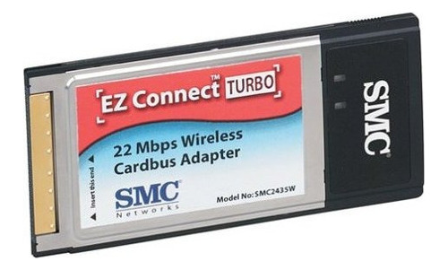 Smc2435 W Ez Connect Turbo 1122 Mbps Adaptador De Bus De Tar