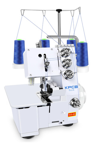 Kpcb Máquina De Coser Serger Con Luz Led Mejorada Y Kit De.