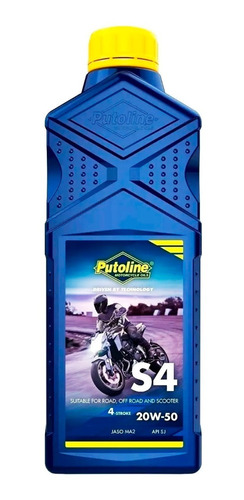 Aceite Putoline S4 20w50 Mineral Road Off Road Ryd Motos