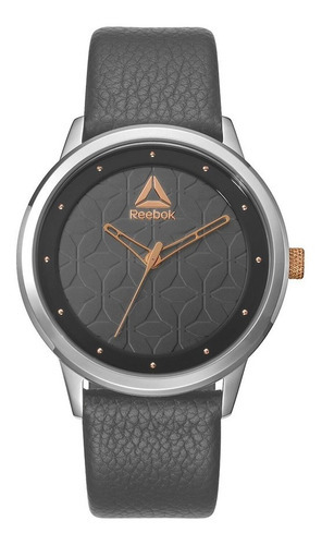 Reloj Reebok Chelsea Bloom Rd-chb-l2-s1la-a3 Dama Color de la malla Gris Color del bisel Plateado Color del fondo Gris