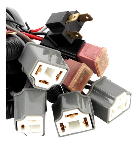 Chicote De Fiação De Farol Led De Carro Para Adaptadores H4