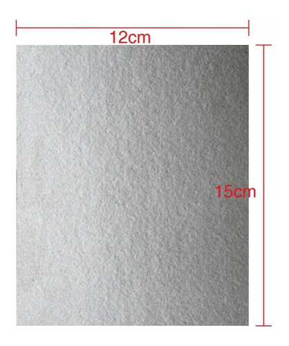 Imagen 2 de 2 de Placa Papel Mica Para Microondas