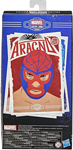 El Aracno Spiderman Luchador Muñeco Edicion Lucha Libre Xl