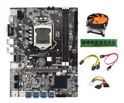 Placa Base Minera B75 Btc Lga1155 8xpcie A Usb3.0+refrigerac