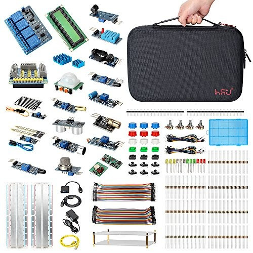 Kit De Desarrollo Hsu Para Raspberry Pi 3 Y Arduino Con 16 