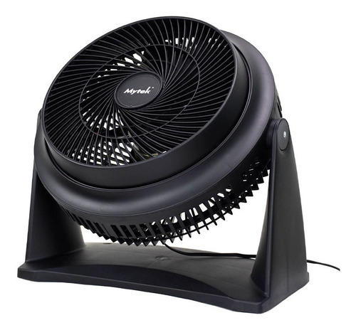 Ventilador De Piso Mytek 3337 De 12 Pulgadas Plástico Cantid 30.48 Cm 60 Hz Negro Negro Plástico 3