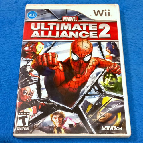 Marvel Ultimate Alliance 2 -con Manual Para Nintendo Wii