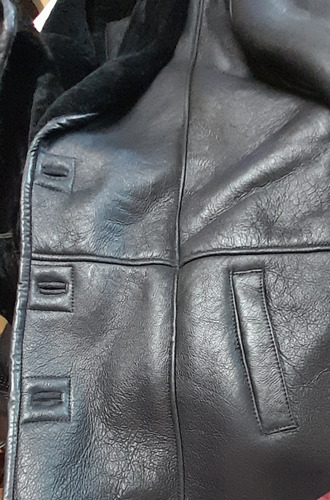 Tapado Cuero Bovino Con Piel (Usado)