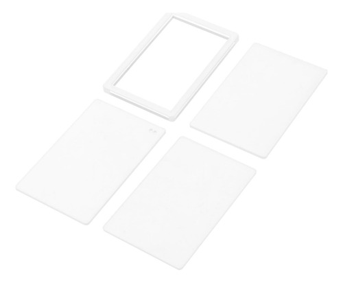 Placas De Arena Movediza Acrílicas Diy, 8,5 Cm X 5,5 Cm