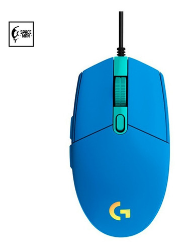 Mouse Gamer Logitech G102 Lightsync Color Azul