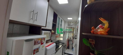 Apartamento Com 2 Dormitórios À Venda, 55 M² Por R$ 330.000 - Limão - São Paulo/sp - Ap1417