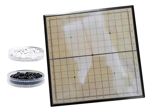 Go Game Set Tablero Plegable Con Piezas De Ajedrez Juego De